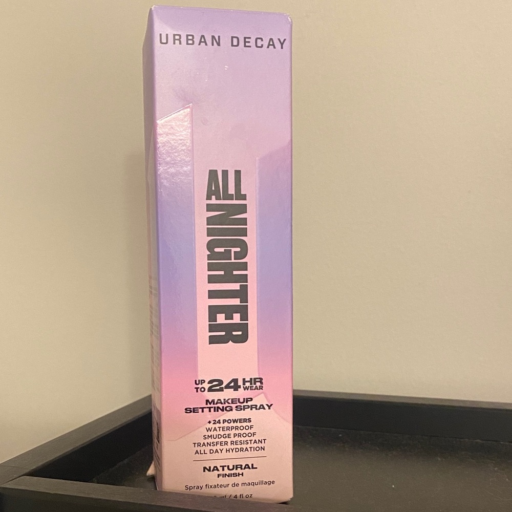 NEW Urban Decay All Nighter Makeup Setting Spray